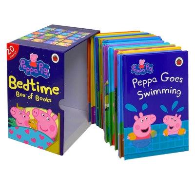 Peppa Pig Bedtime Box of Books 20 Stories Ladybird Collection Box Set Hardcover - Spectrawide Bookstore