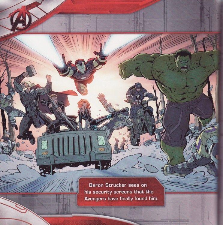 Marvel Avengers Age of Ultron - Avengers Save the Day - Spectrawide Bookstore