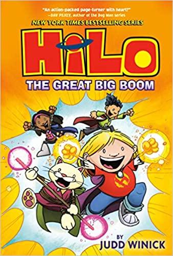 Hilo #3 - The Great Big Boom (Graphic Novel) (Hardback) - Spectrawide Bookstore