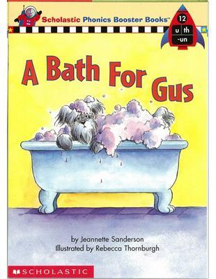 Scholastic Phonics Booster Books #12 - A Bath for Gus - Spectrawide Bookstore