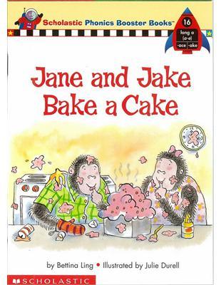 Scholastic Phonics Booster Books #16 - Jane and Jake Bake a Cake - Spectrawide Bookstore