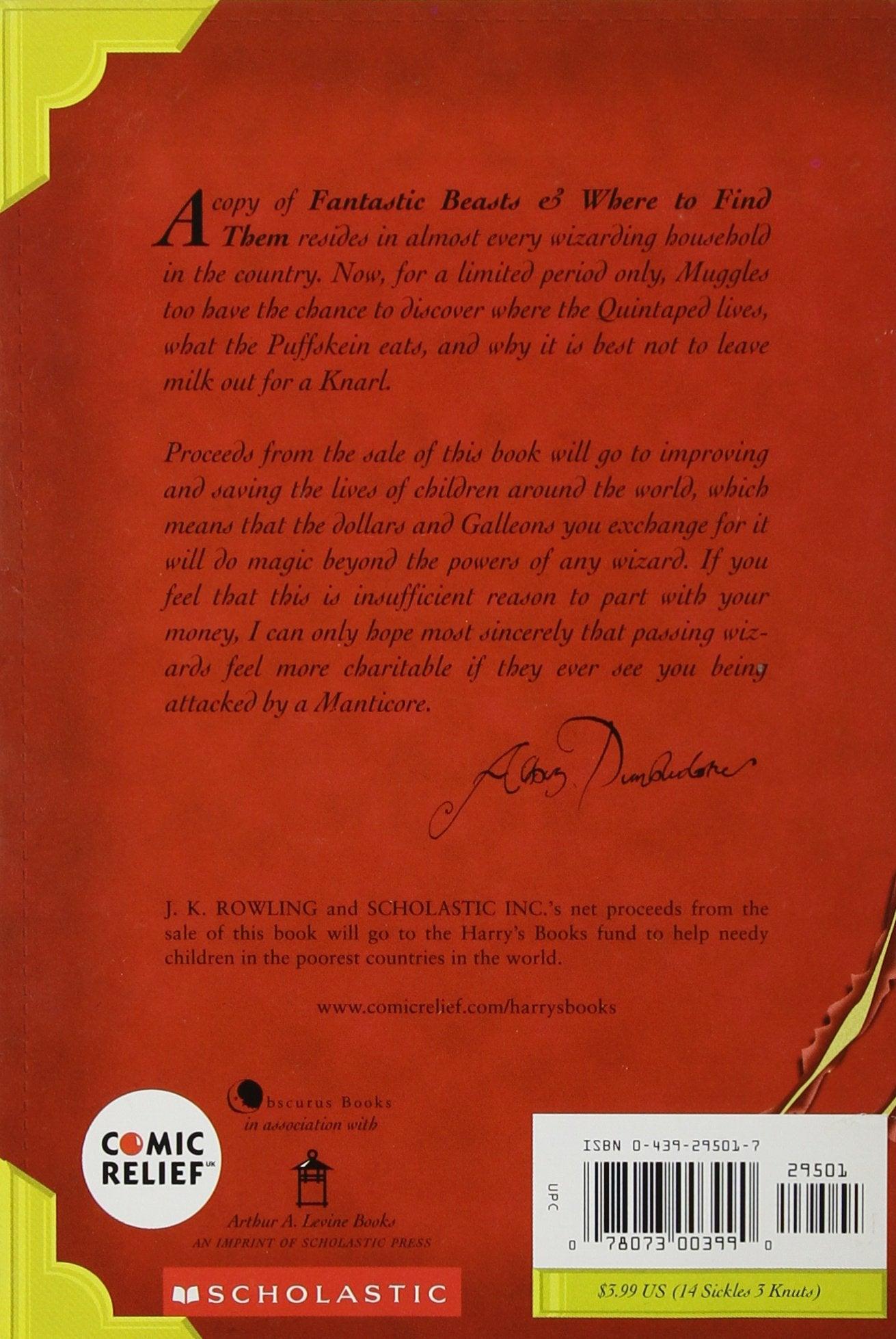 Fantastic Beasts and Where to Find Them - Newt Scamander - Spectrawide Bookstore