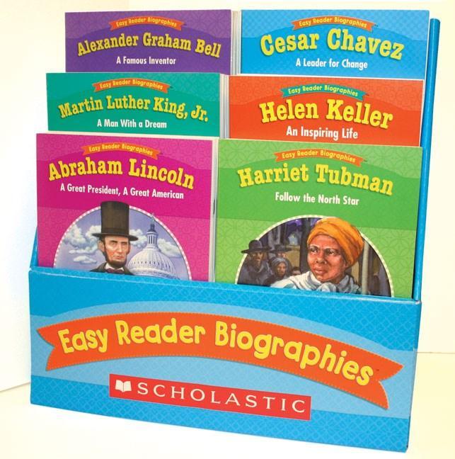 Easy Reader Biographies - 12 Biograhapies Book - Spectrawide Bookstore