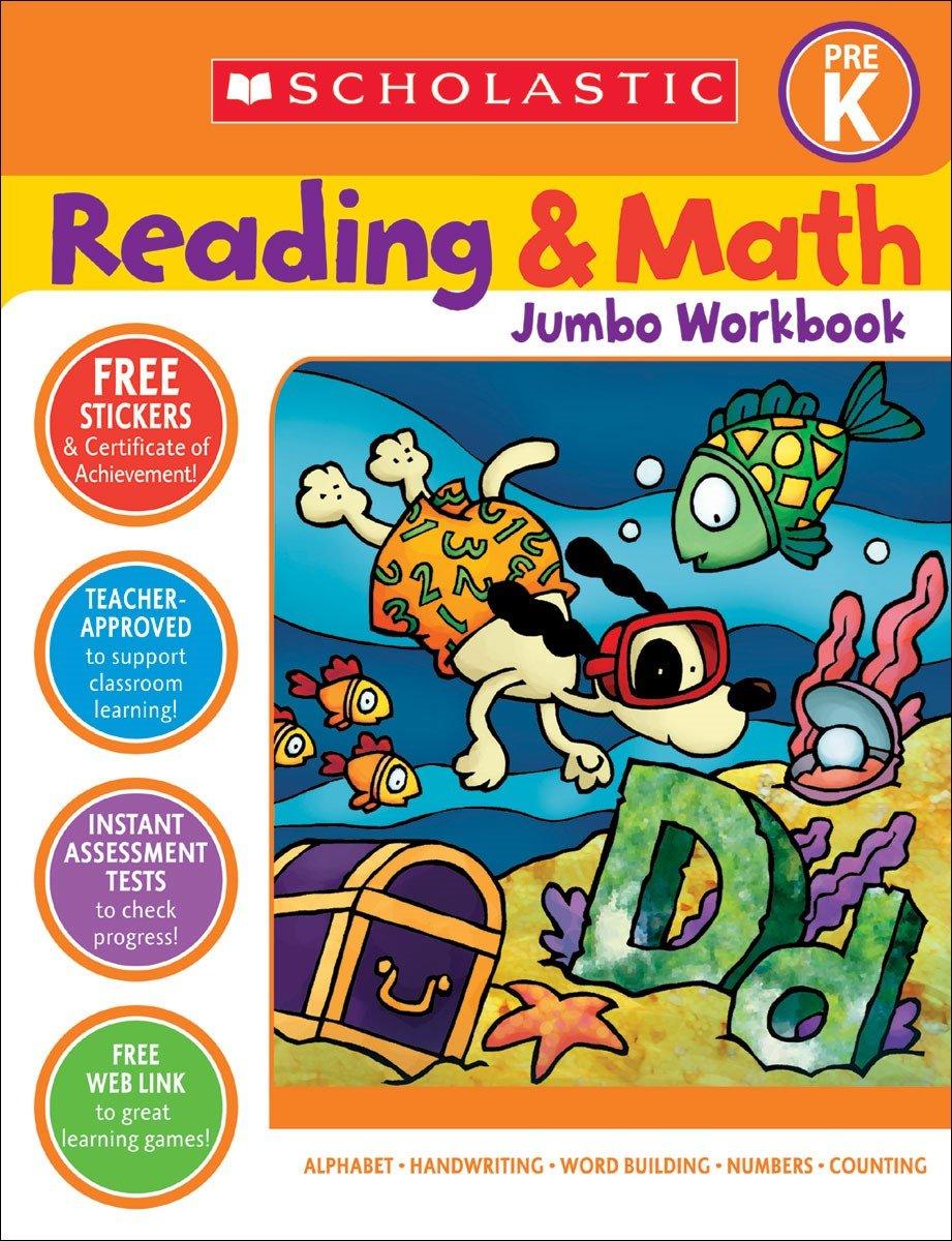 Reading & Math Jumbo Workbook - Grade PreK - Spectrawide Bookstore