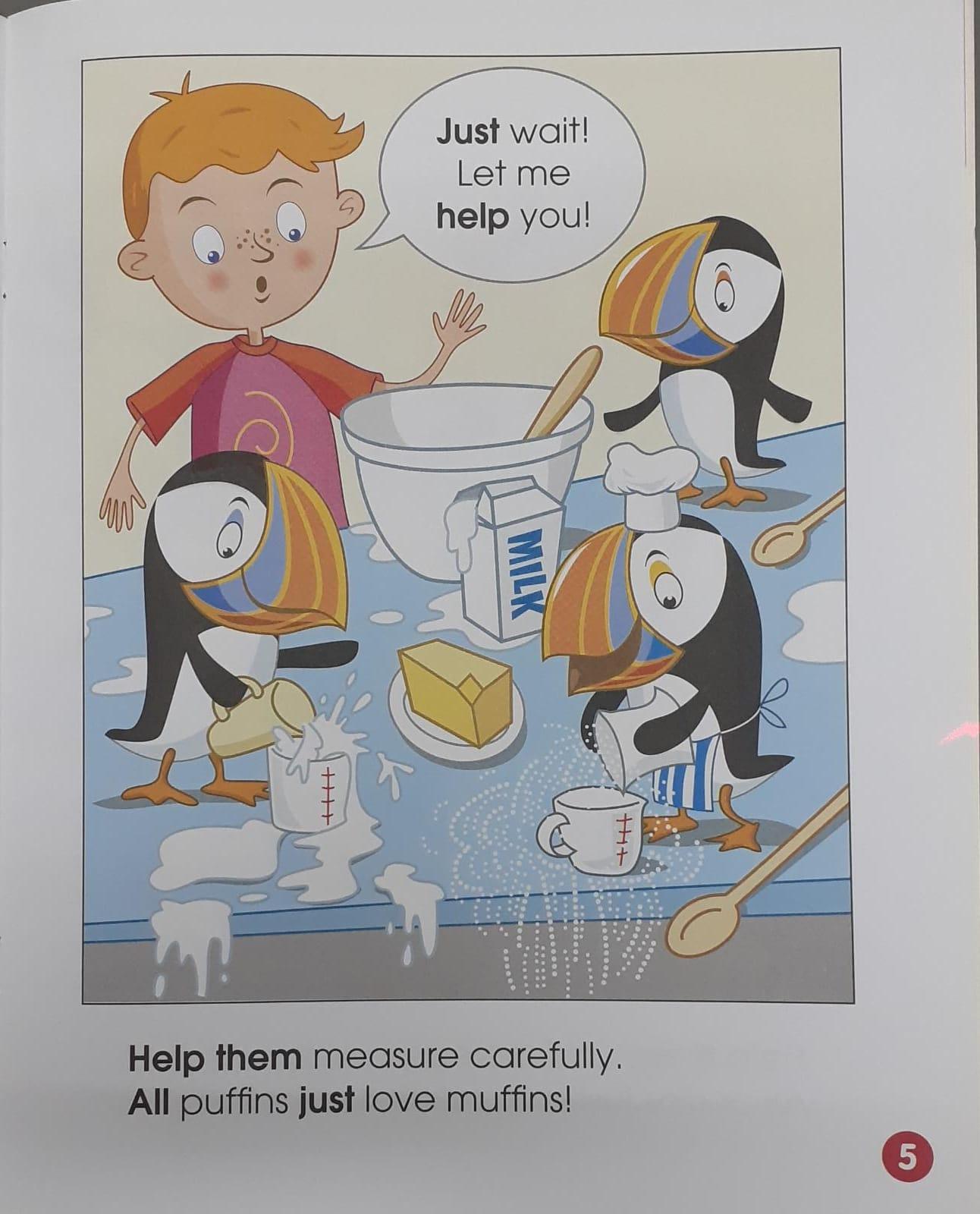 Sight Word Tales - All Puffins Just Love Muffins - Spectrawide Bookstore