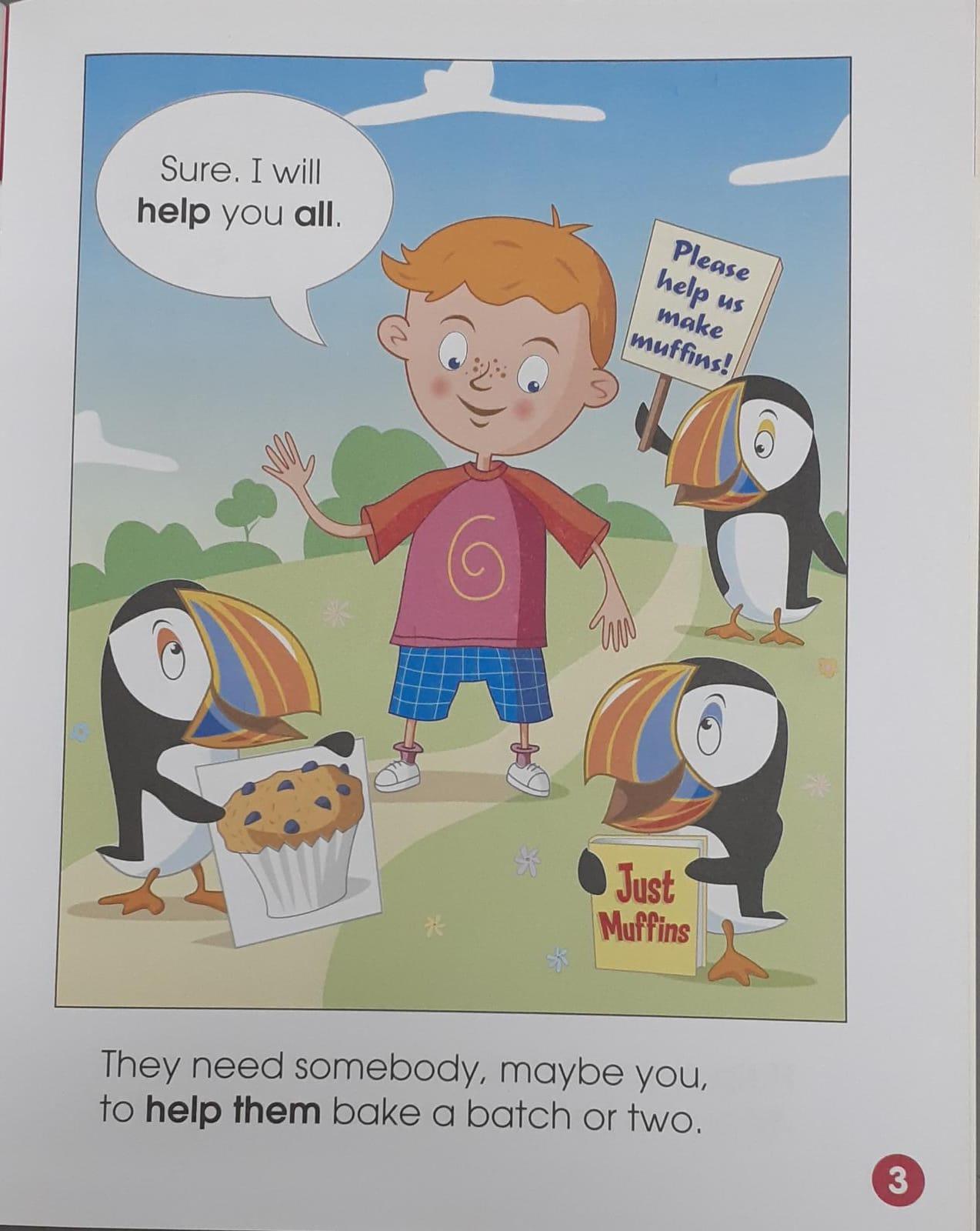 Sight Word Tales - All Puffins Just Love Muffins - Spectrawide Bookstore