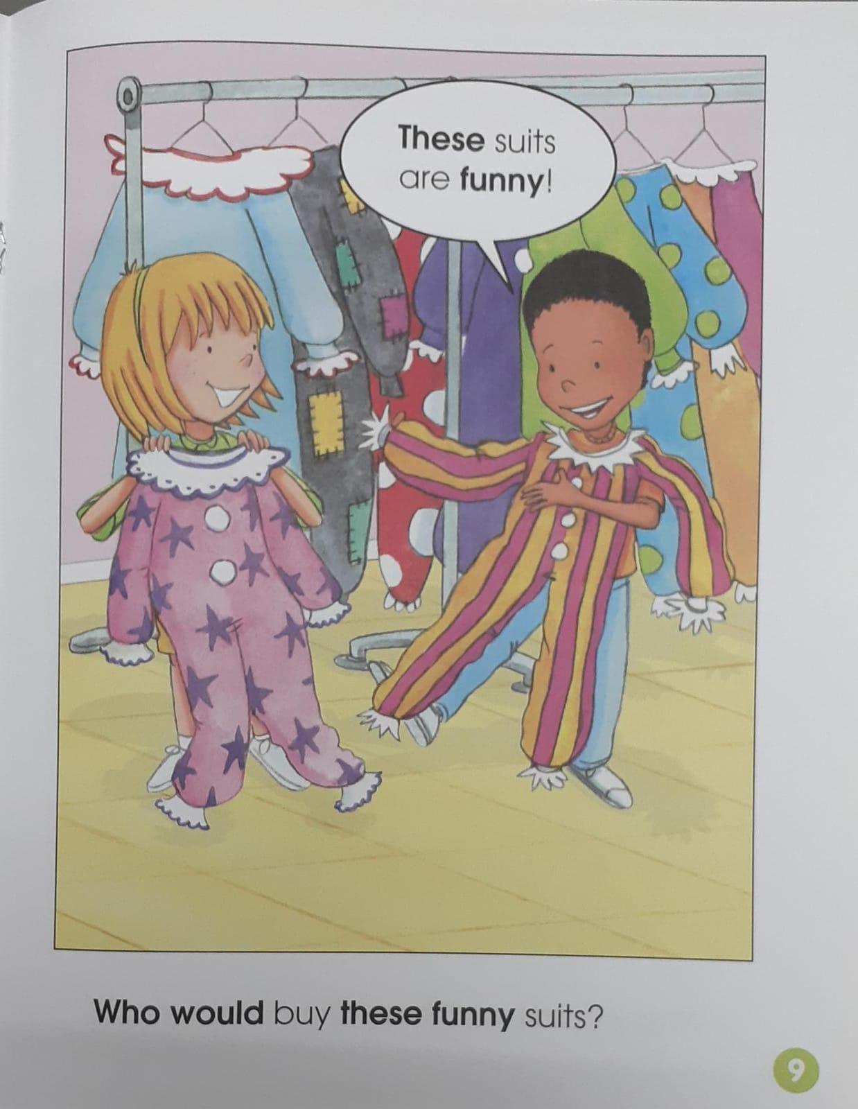 Sight Word Tales - Who Would Buy These Clothes? - Spectrawide Bookstore