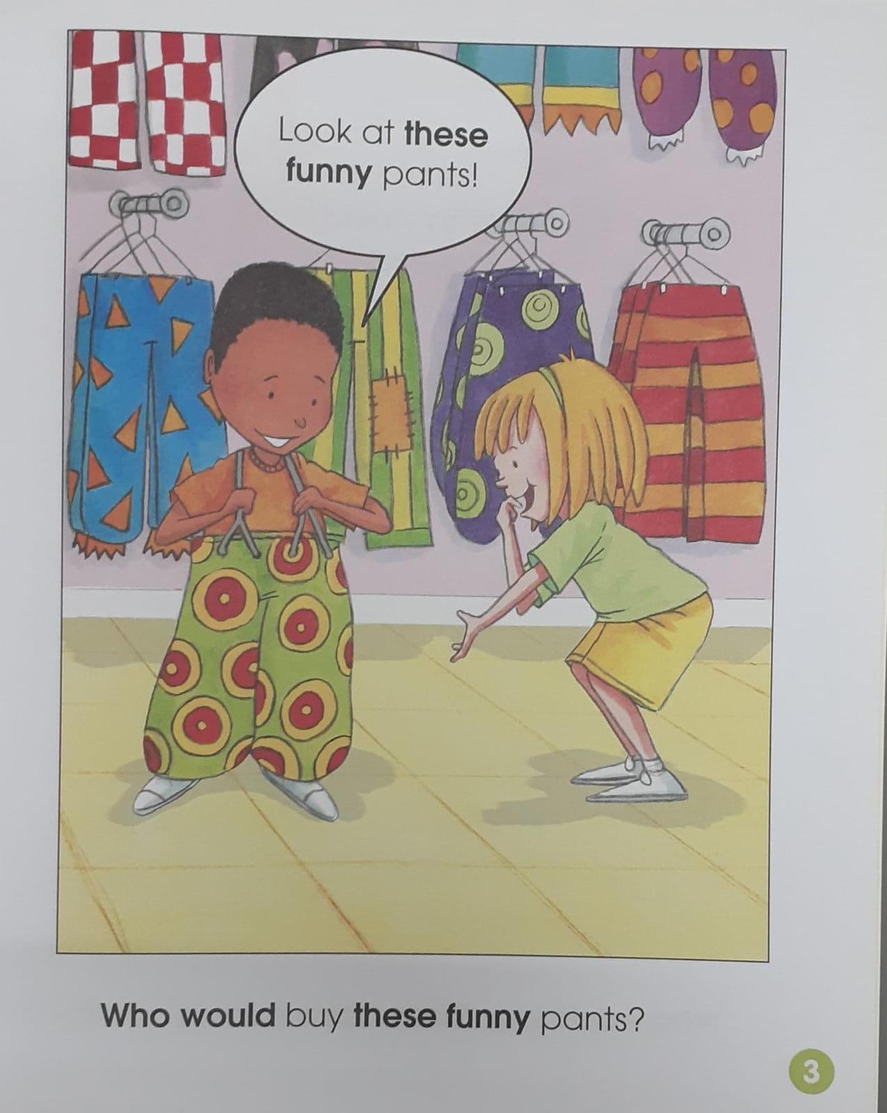 Sight Word Tales - Who Would Buy These Clothes? - Spectrawide Bookstore
