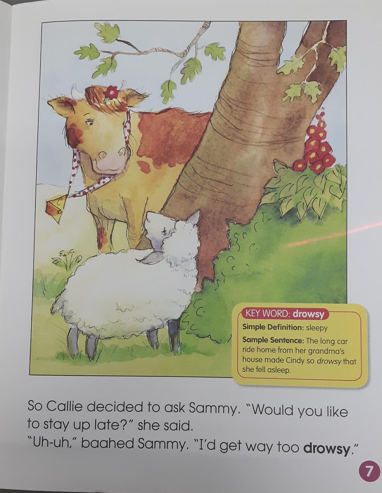 Vocabulary Tales - Callie Stays Up Late (Time Words) - Spectrawide Bookstore