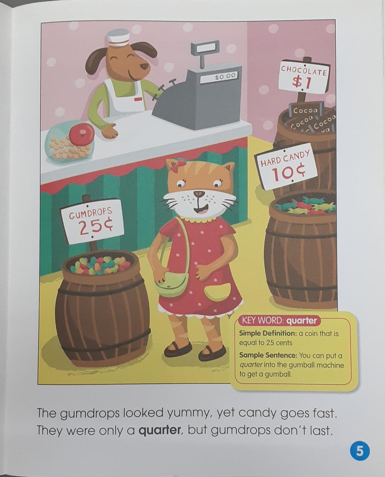 Vocabulary Tales - Kitty Break the Bank - Spectrawide Bookstore