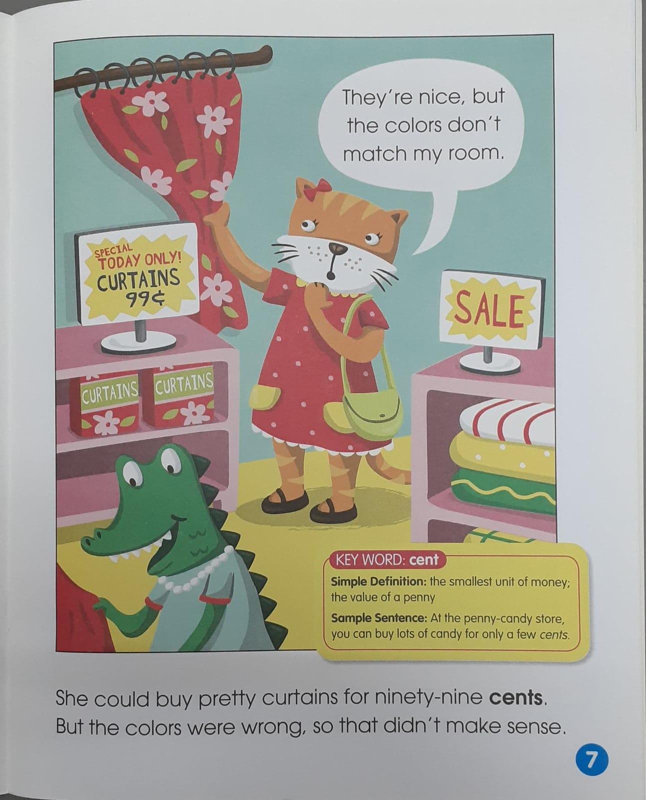 Vocabulary Tales - Kitty Break the Bank - Spectrawide Bookstore