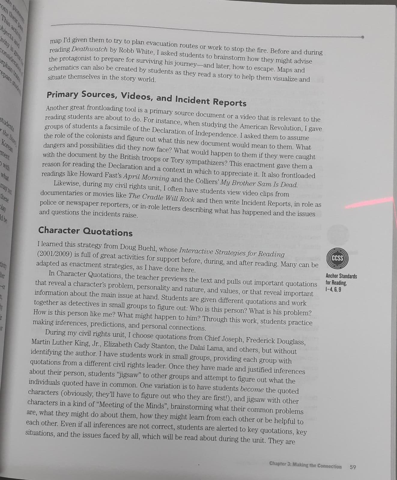 Deepening Comprehension with Action Strategies: Role Plays, Text-Structure Tableaux, Talking Statues, and Other Enactment Techniques That Engage Students with Text - Spectrawide Bookstore