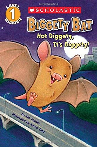 Scholastic - Biggety Bat Hot Diggety, It's Biggety - Reader Level 1 - Spectrawide Bookstore