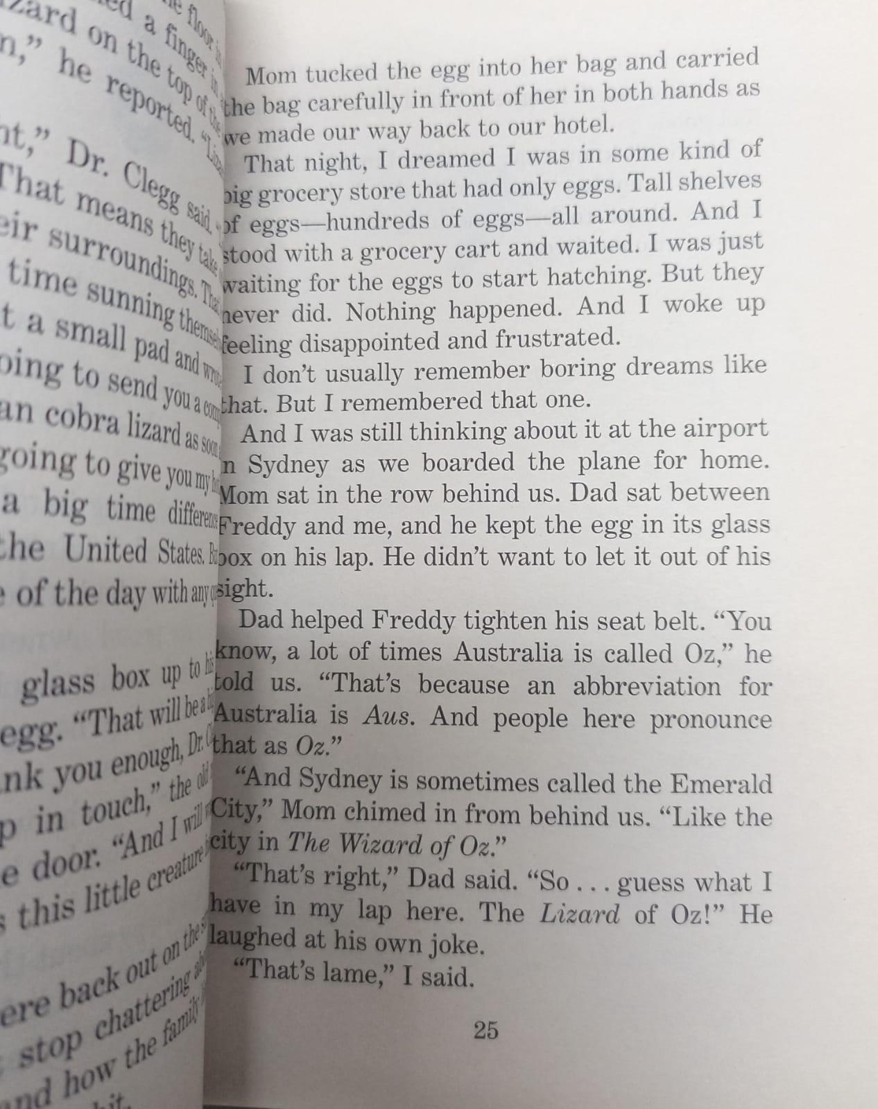 Goosebumps - Most Wanted - The Lizard of Oz - Book #10 - Spectrawide Bookstore