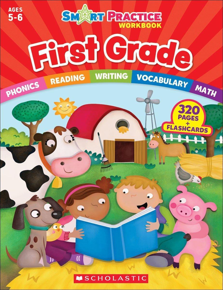 Scholastic Smart Practice Workbook - First Grade - Spectrawide Bookstore