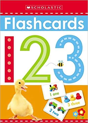 123 Flashcards: Scholastic Early Learners - Spectrawide Bookstore
