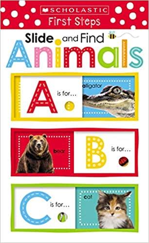 Scholastic Slide and Find Animals ABC - Spectrawide Bookstore