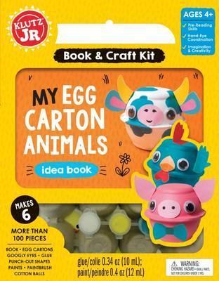 My Egg Carton Animals - Book & Craft Kit - Spectrawide Bookstore