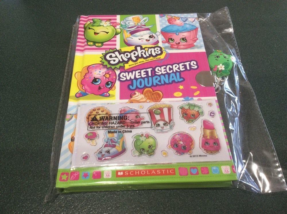 Sweet Secrets Journal (Shopkins) - Spectrawide Bookstore