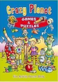 Crazy Planet - Games & Puzzles - Fun Activity Puzzle Book - Spectrawide Bookstore