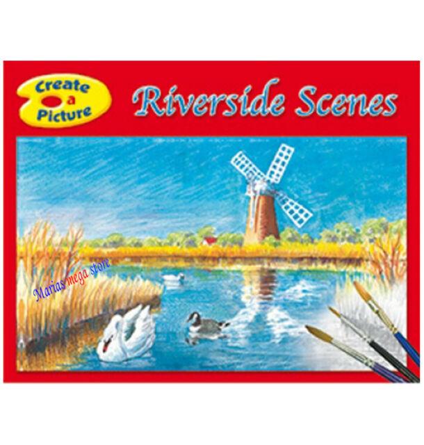 Create A Picture - Riverside Scenes - Spectrawide Bookstore