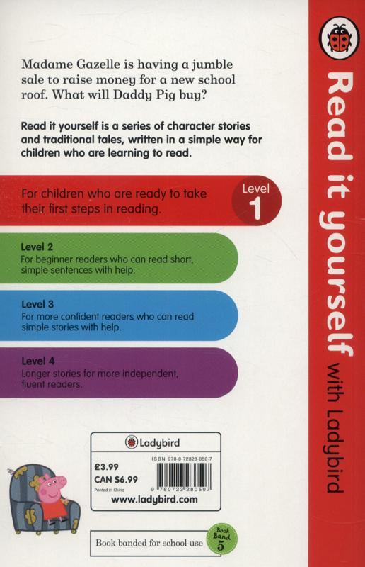 Read it yourself with ladybird - Peppa Pig- Daddy Pig's Old Chair - Spectrawide Bookstore