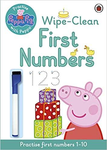 Practise Peppa Pig With Peppa - Wipe-Clean First Numbers - Spectrawide Bookstore