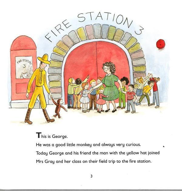 Margaret & H. A. Rey's - Curious George And The Fire-Fighters - Spectrawide Bookstore