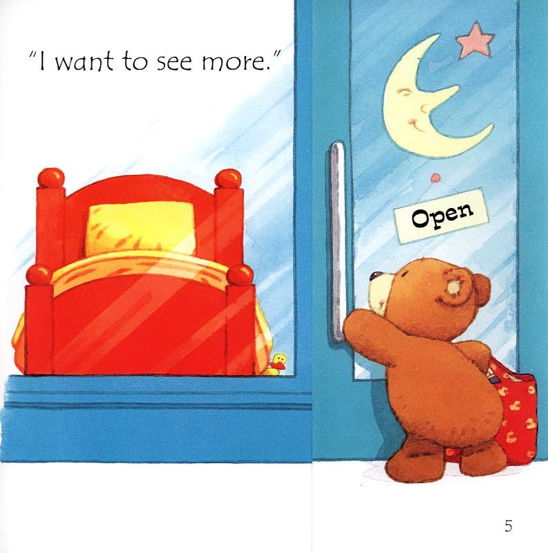 Usborne Phonics Readers - Ted in a red bed - Spectrawide Bookstore