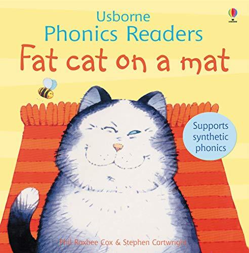 Usborne Phonics Readers - Fat Cat On A Mat - Spectrawide Bookstore