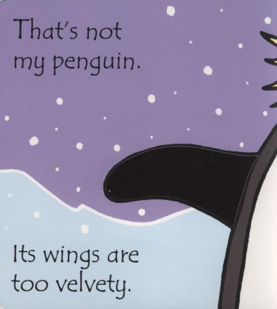 Usborne touchy-feely books-That's not my penguin - Spectrawide Bookstore