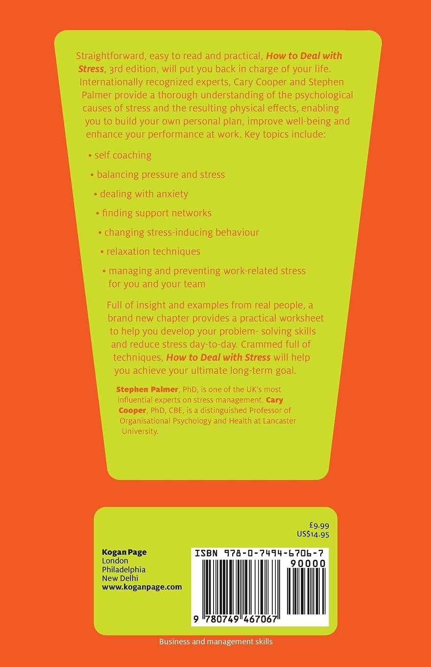 How to Deal with Stress - Creating Success - Spectrawide Bookstore