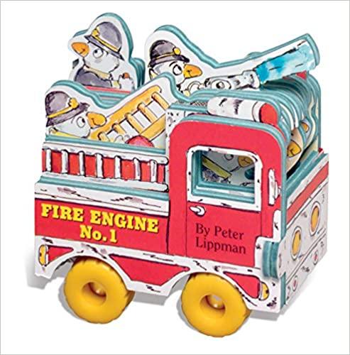 Mini Wheels Book - Fire Engine No.1 - Spectrawide Bookstore