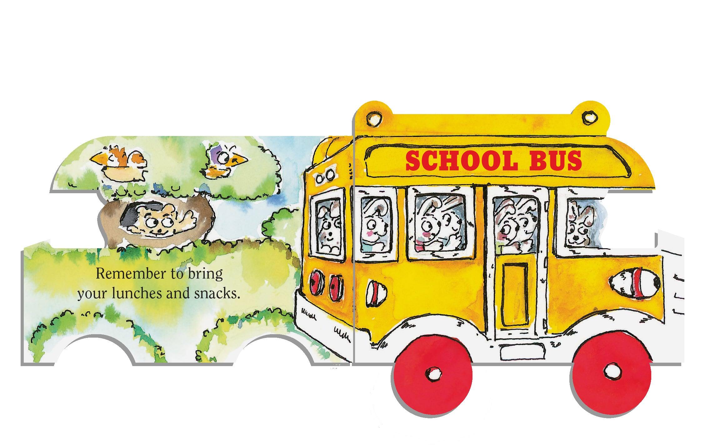 Mini Wheels Book - School Bus - Spectrawide Bookstore
