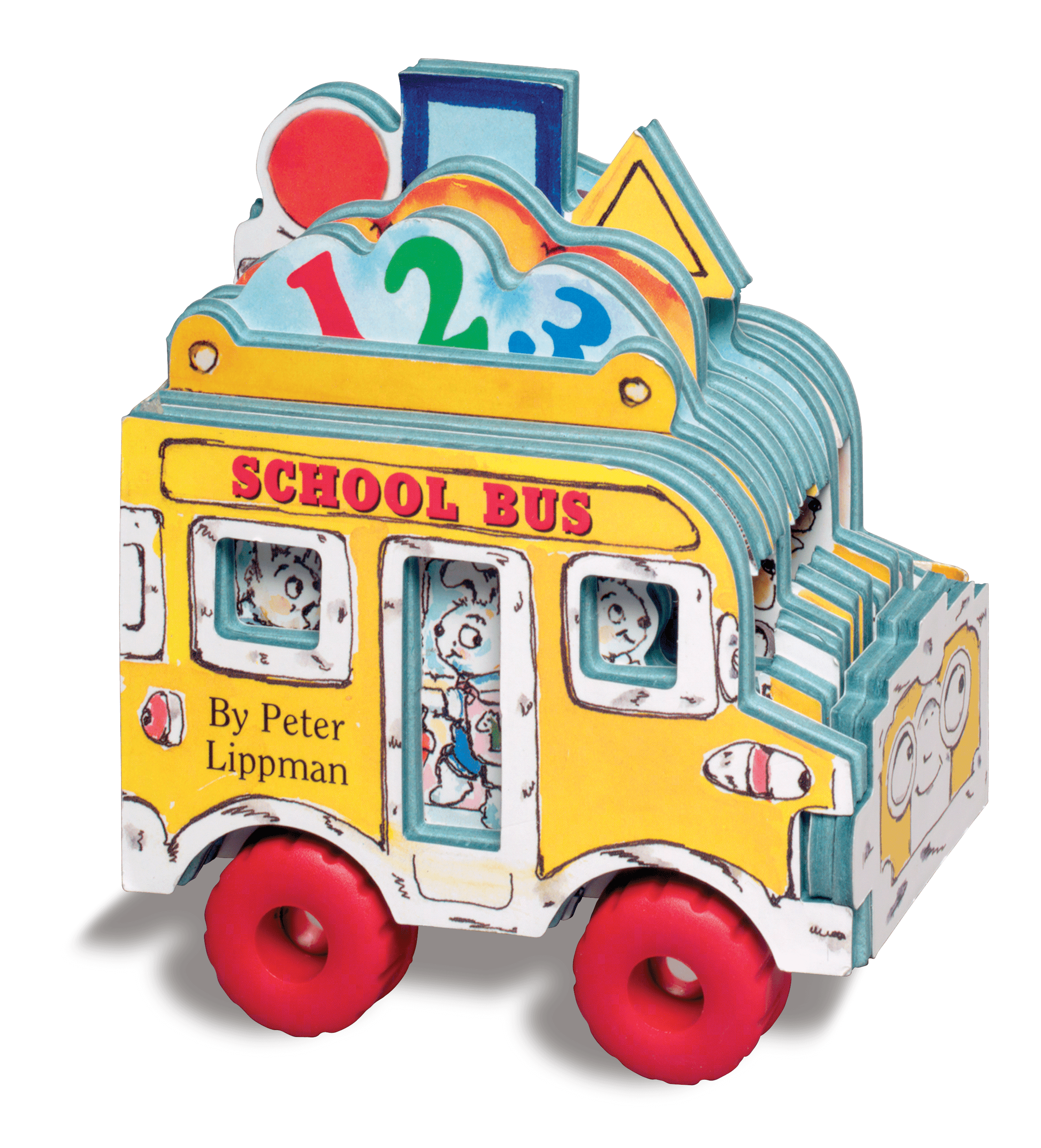 Mini Wheels Book - School Bus - Spectrawide Bookstore