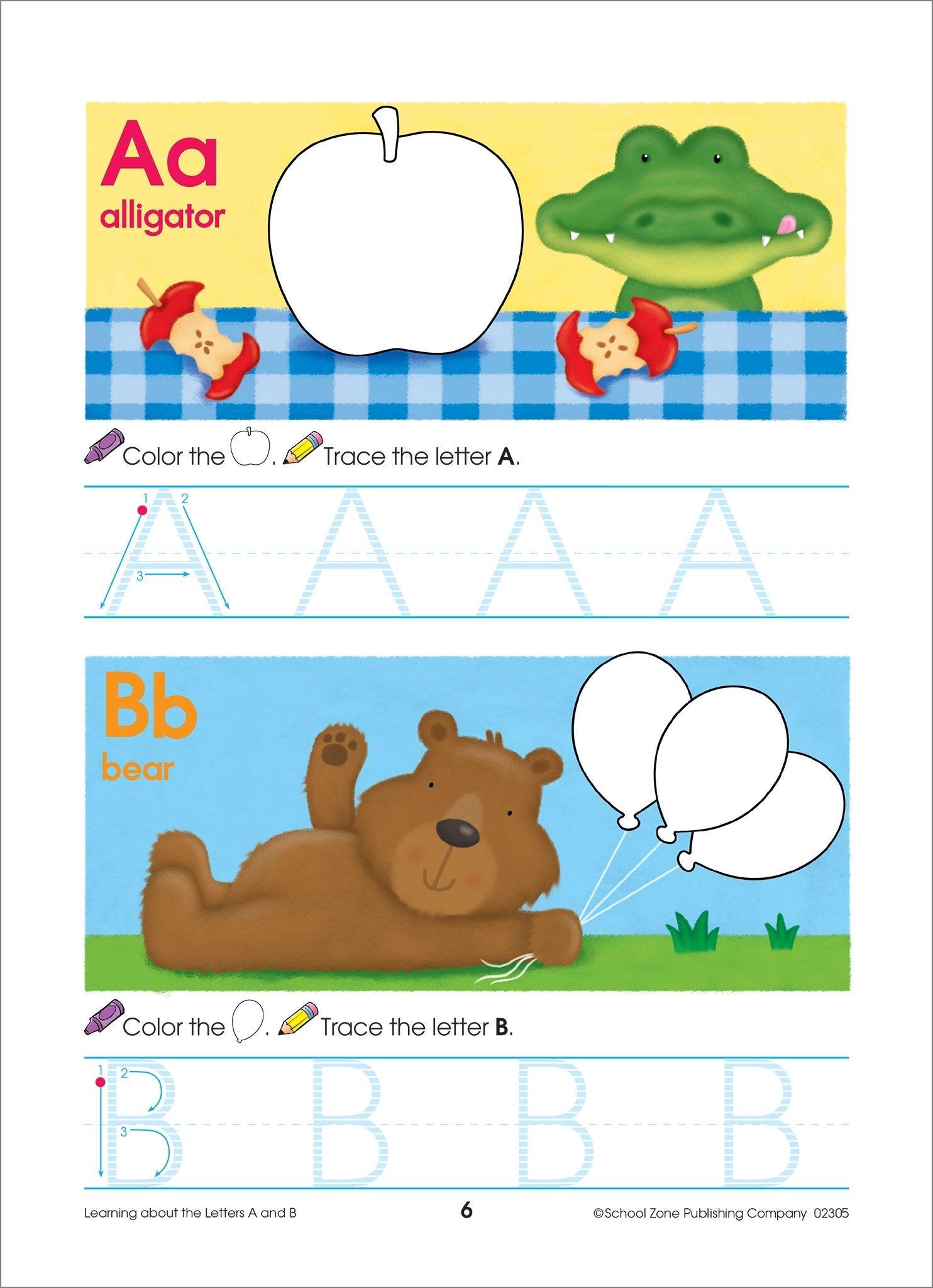 School Zone Preschool Scholar Ages 3-5 - Spectrawide Bookstore