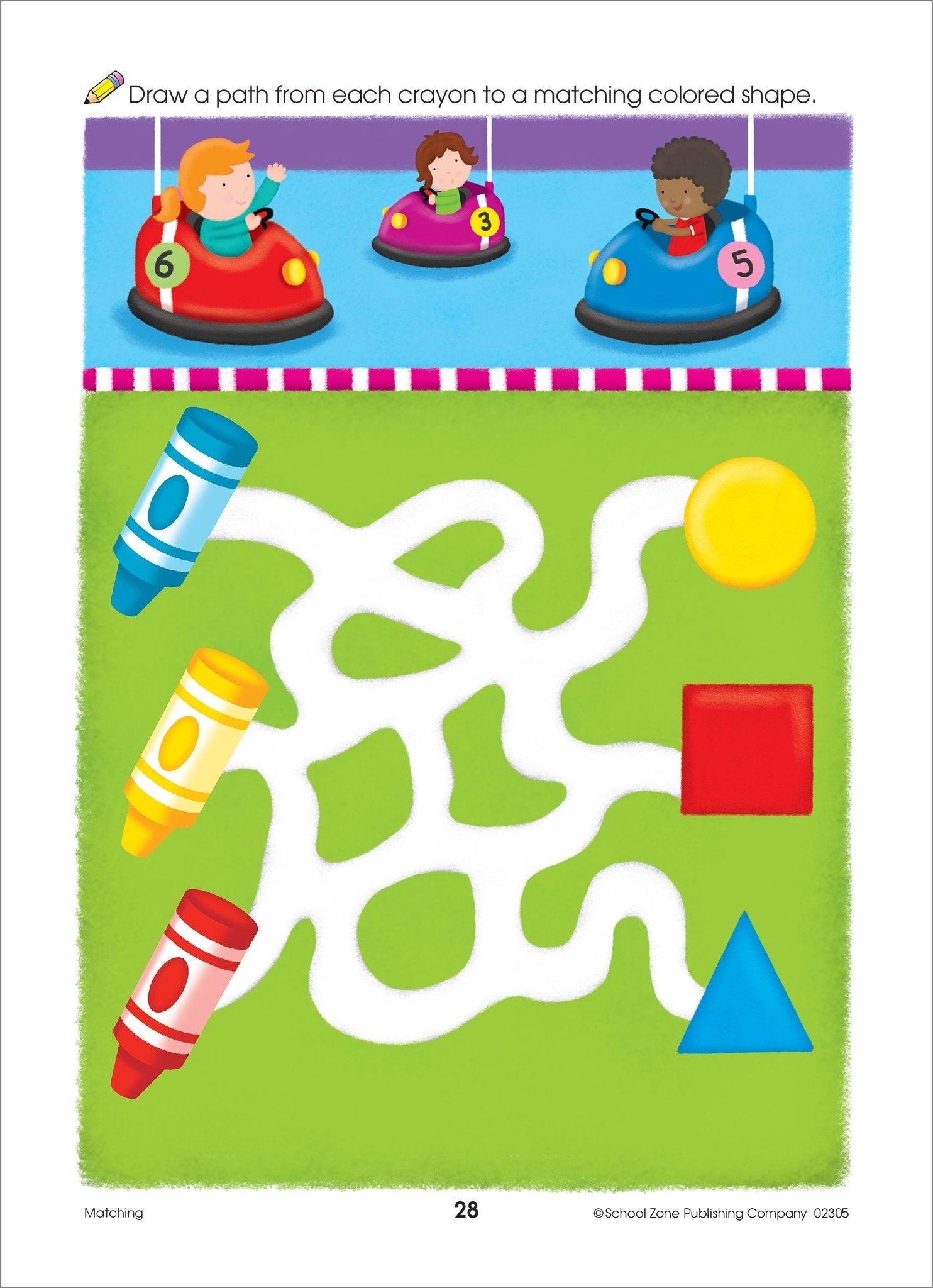School Zone Preschool Scholar Ages 3-5 - Spectrawide Bookstore