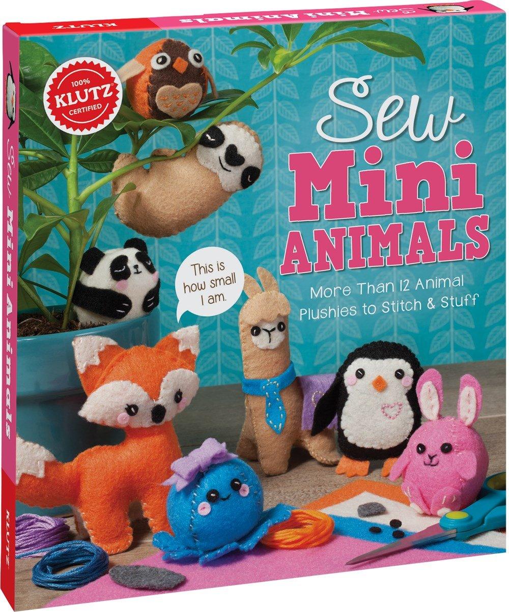 Sew Mini Animals - More Than 12 Animal Plushies to Stitch & Stuff - Spectrawide Bookstore