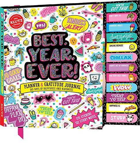 KLUTZ - Best. Year. Ever! GRATITUDE JOURNAL AND PLANNER
