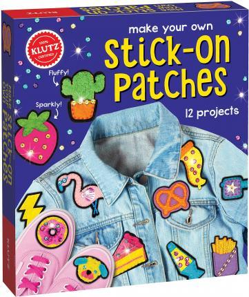 KLUTZ - Make Your Own - STICK-ON PATCHES (Book and Craft Kit) - Spectrawide Bookstore