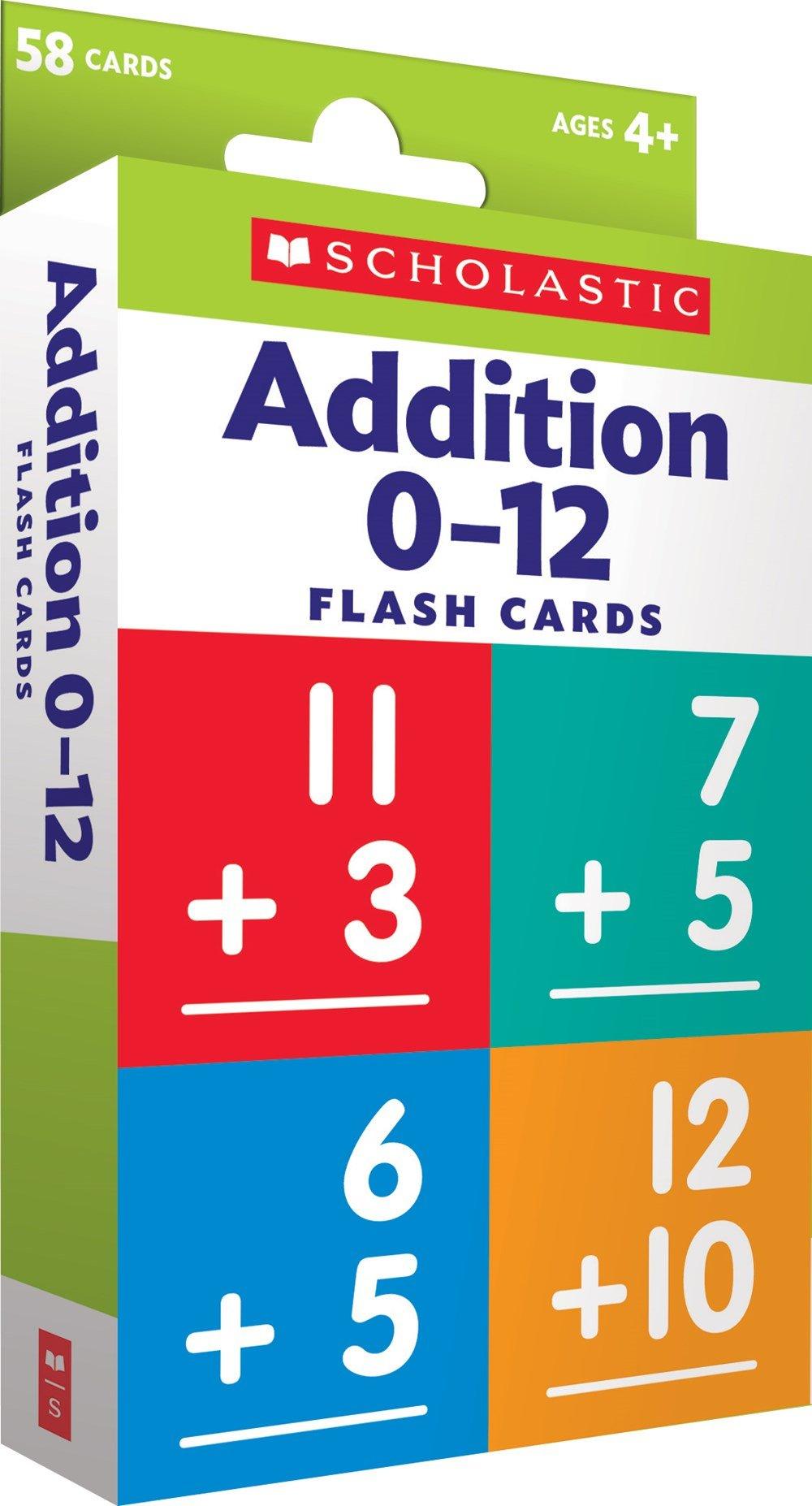 Flash Cards-Addition 0-12 4+ - Spectrawide Bookstore