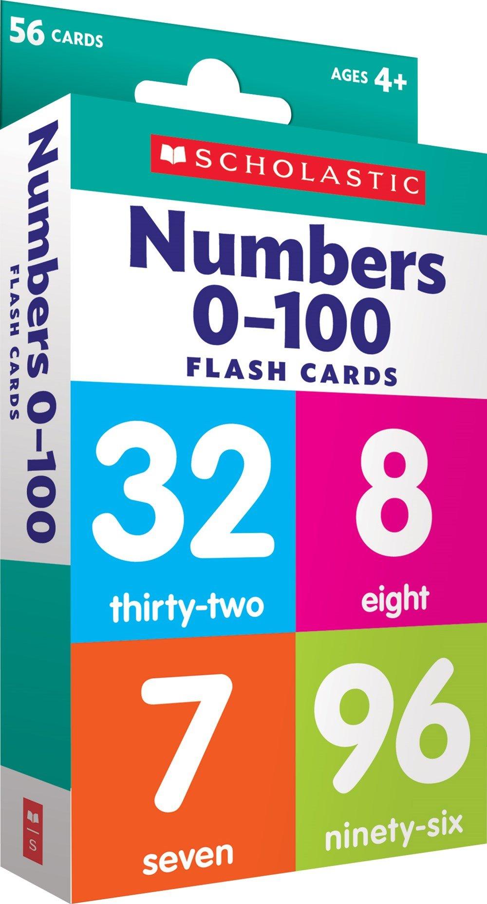 Flash Cards-Numbers 0-100 4+ - Spectrawide Bookstore