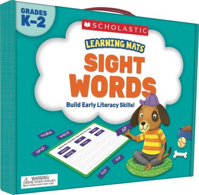 Learning Mats - Sight Words - Age 5+ - Spectrawide Bookstore