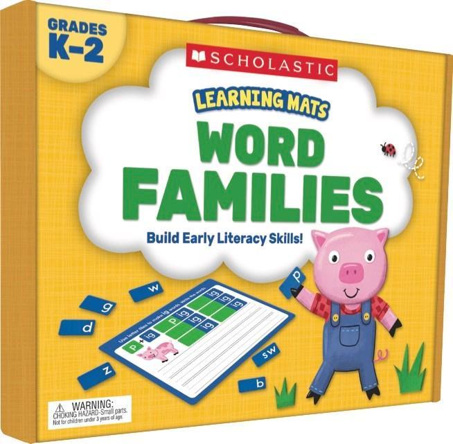 Learning Mats - Word Families - Spectrawide Bookstore