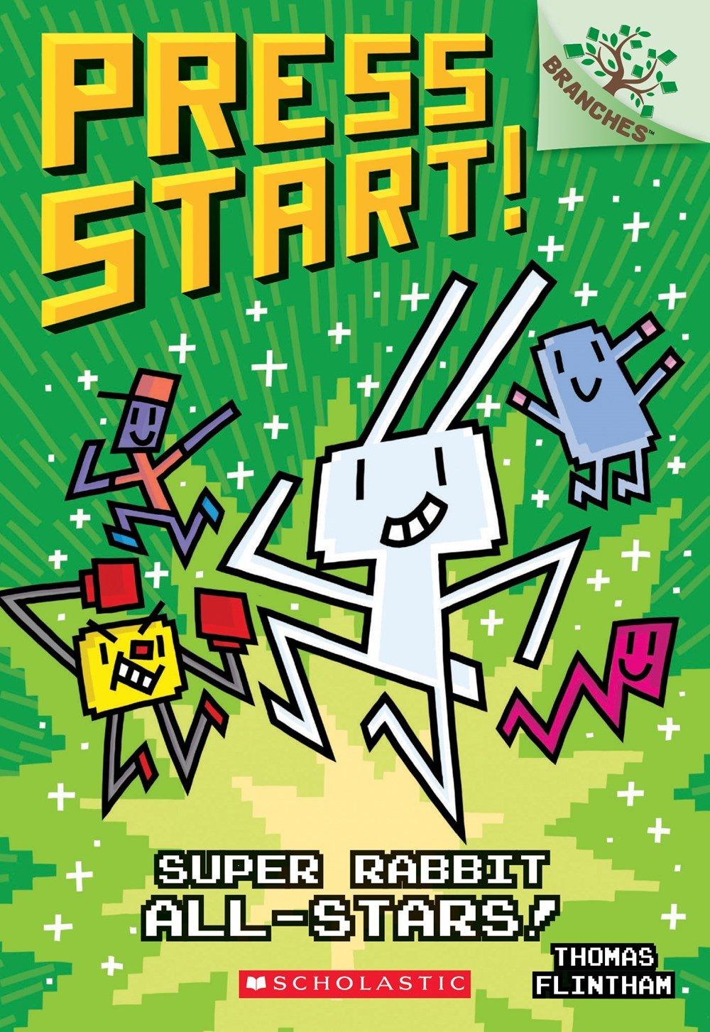 Press Start! #8-Super Rabbit All-Stars!-A Branches Book - Spectrawide Bookstore