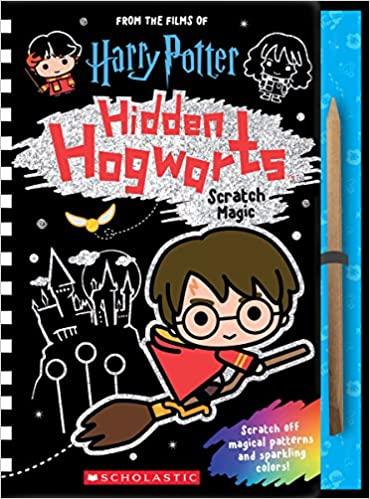 Harry Potter - Hidden Hogwarts Scratch Magic Activity Book - Spectrawide Bookstore