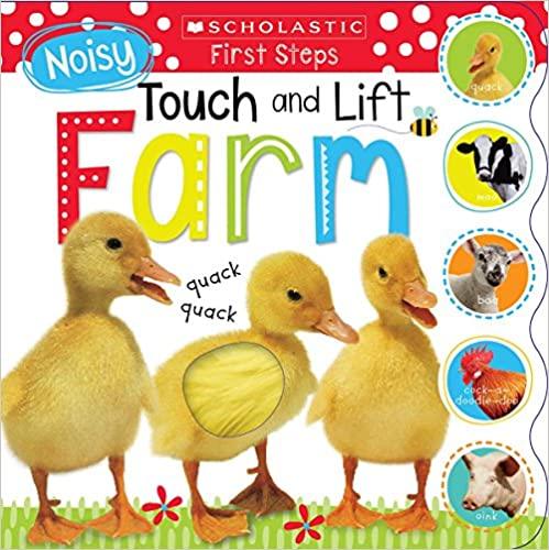 Scholastic First Steps - Touch and Lift Farm - Spectrawide Bookstore