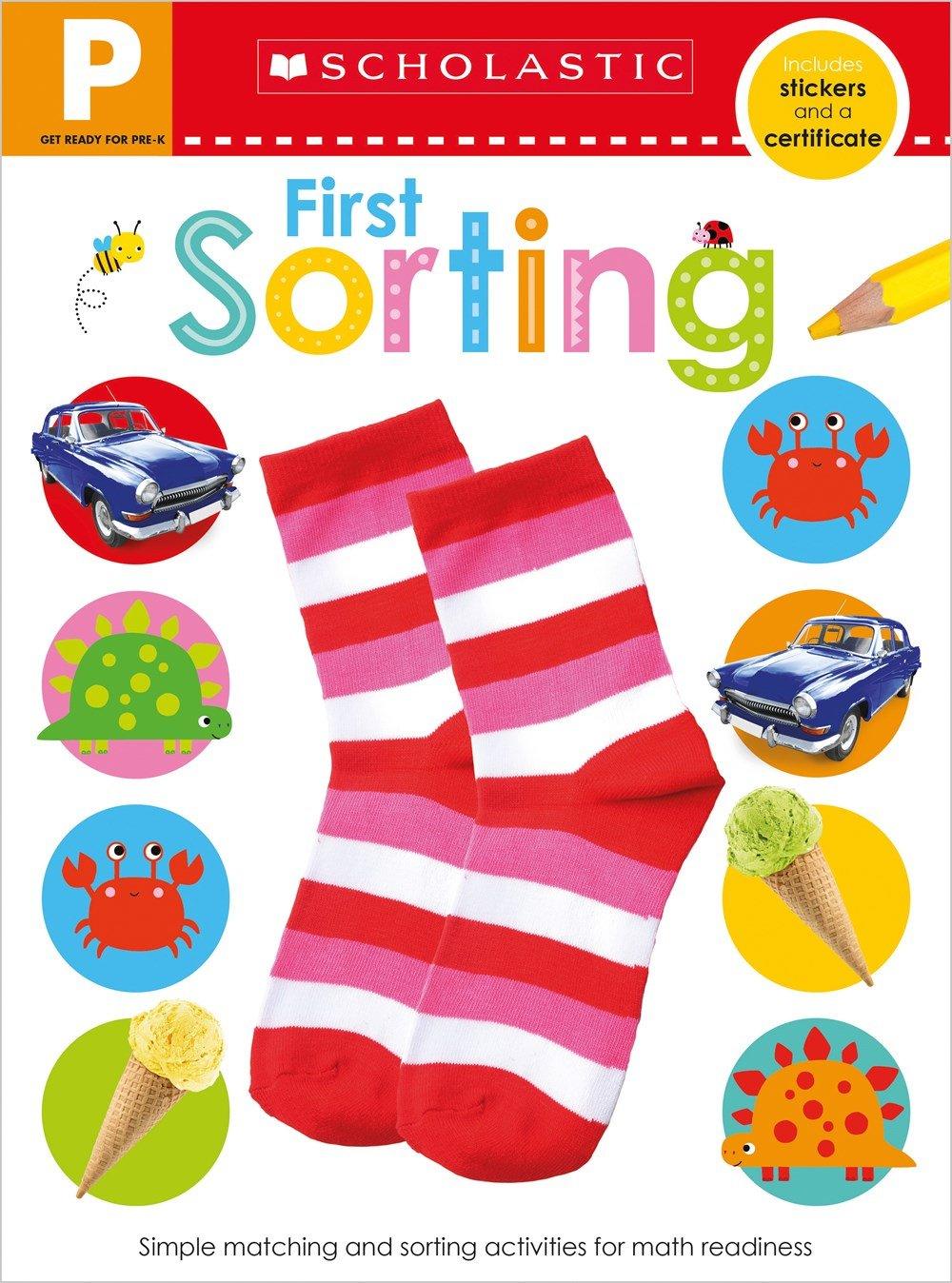 Get Ready for Pre-K First Sorting Workbook - Scholastic Early Learners (Workbook) - Spectrawide Bookstore