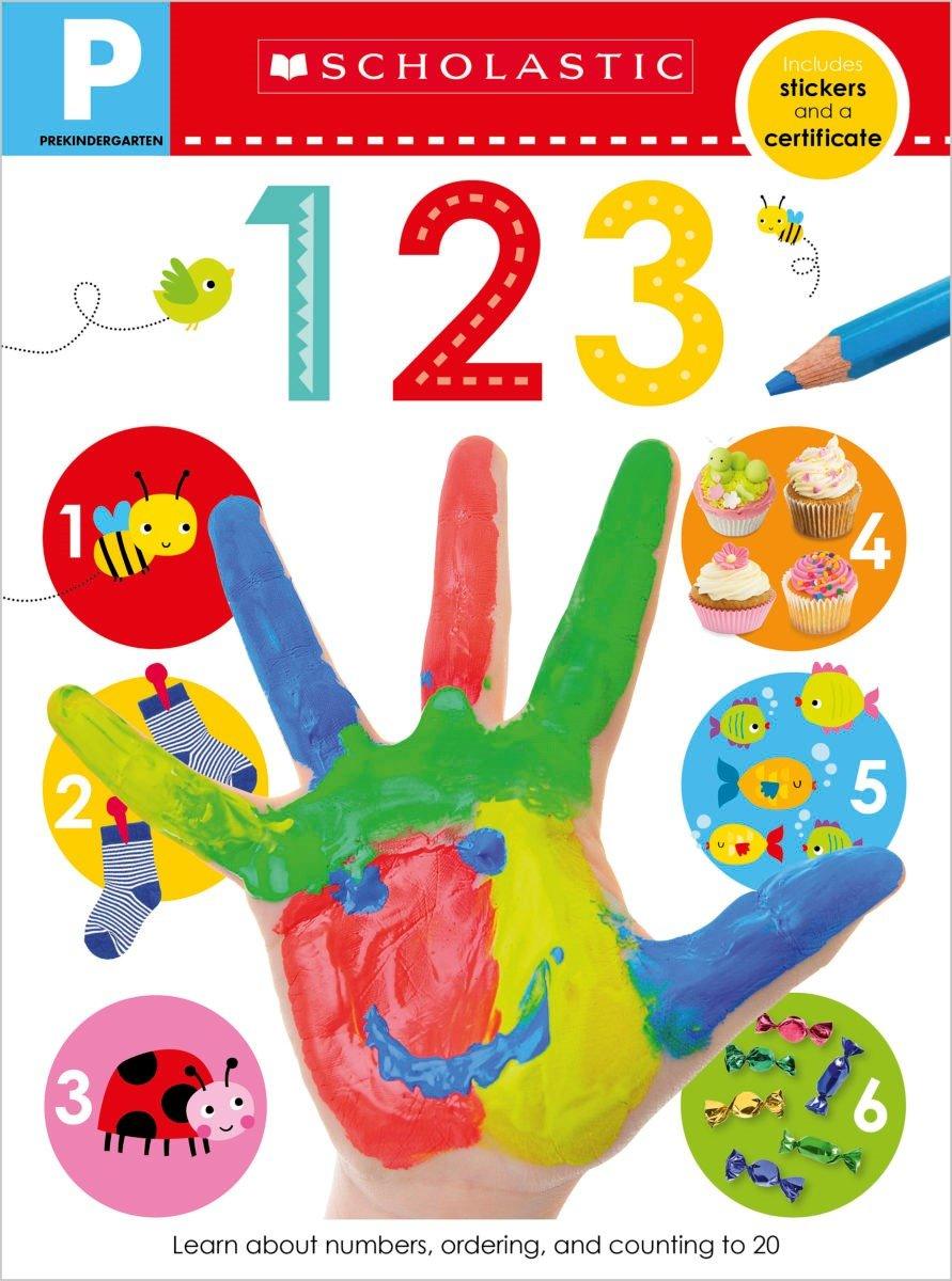 Skills Workbook - 123 Pre-K Workbook - Scholastic Early Learners - Spectrawide Bookstore