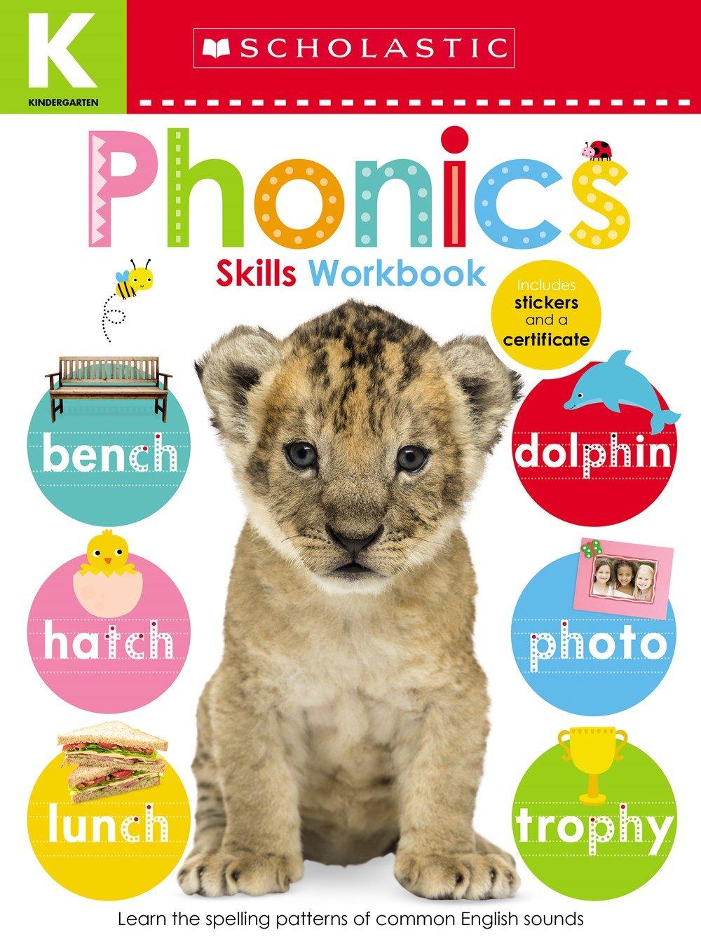 Skills Workbook - Phonics Kindergarten Workbook - Scholastic Early Learners - Spectrawide Bookstore